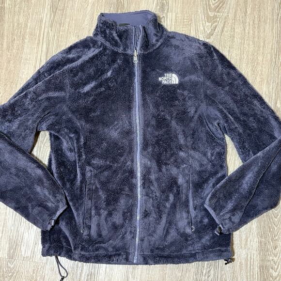 The North Face Jackets & Blazers - The North Face Women’s M Plush Fleece Jacket Charcoal Gray Full Zip Cozy Soft